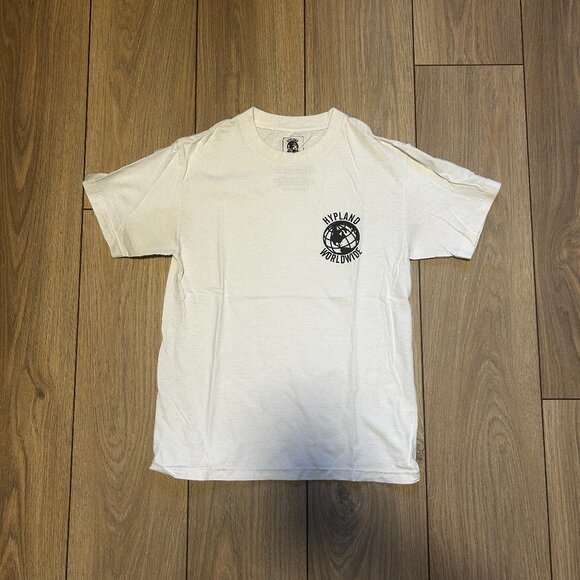 Hypland White Graphic T-Shirt - Picture 1 of 1